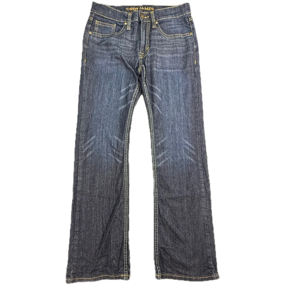 Cody James Jeans Mens 31x32 Blue Slim Bootcut Stretch Denim Western 2466